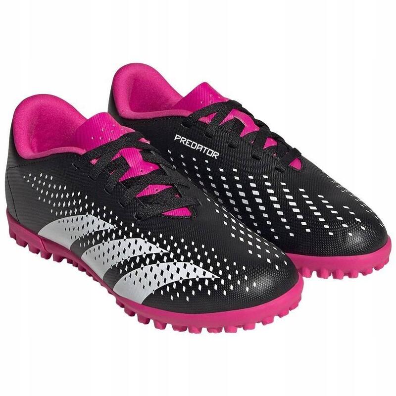 Chaussures football - Predator Accuracy.4 noir enfant