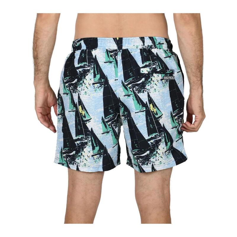 Vitus 4" Swim Short férfi beach short - multikolor