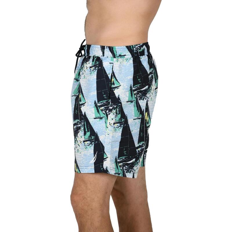 Vitus 4" Swim Short férfi beach short - multikolor