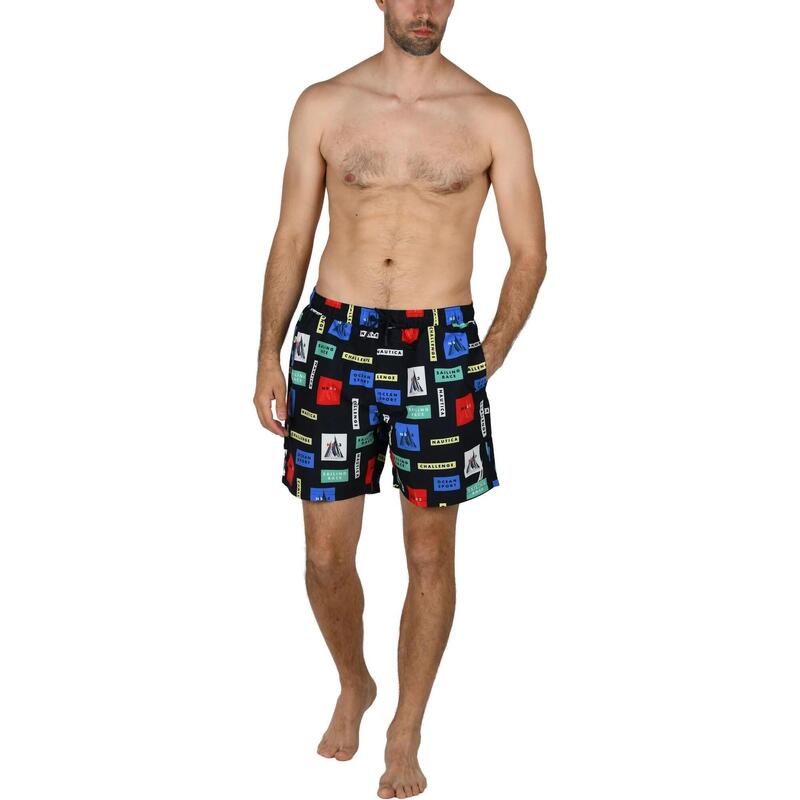 Bart 6" Swim Short férfi beach short - sötétkék