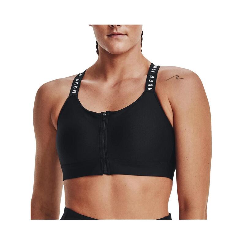 Stanik fitness cardio Under Armour Infinity High Bra Zip