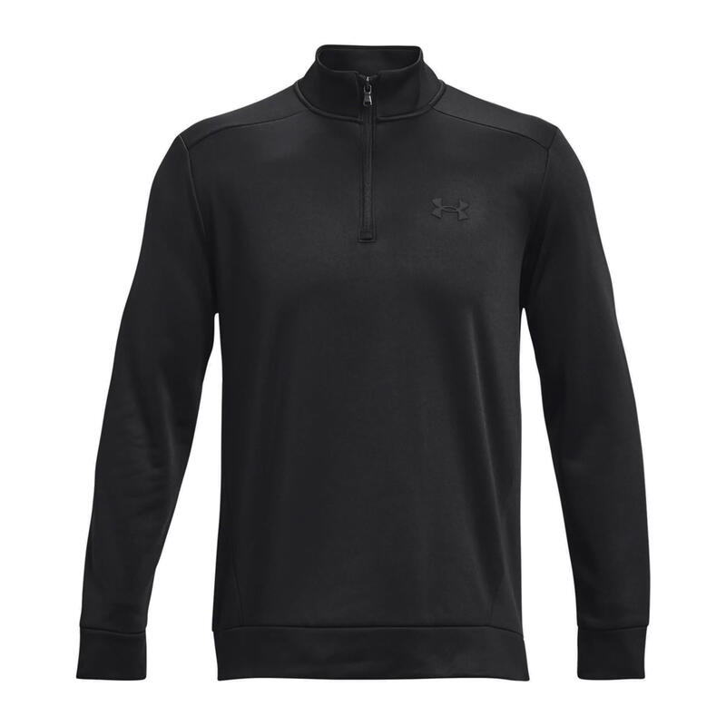 Sudadera de fitness para hombres bajo armadura de vellón 1/4 zip