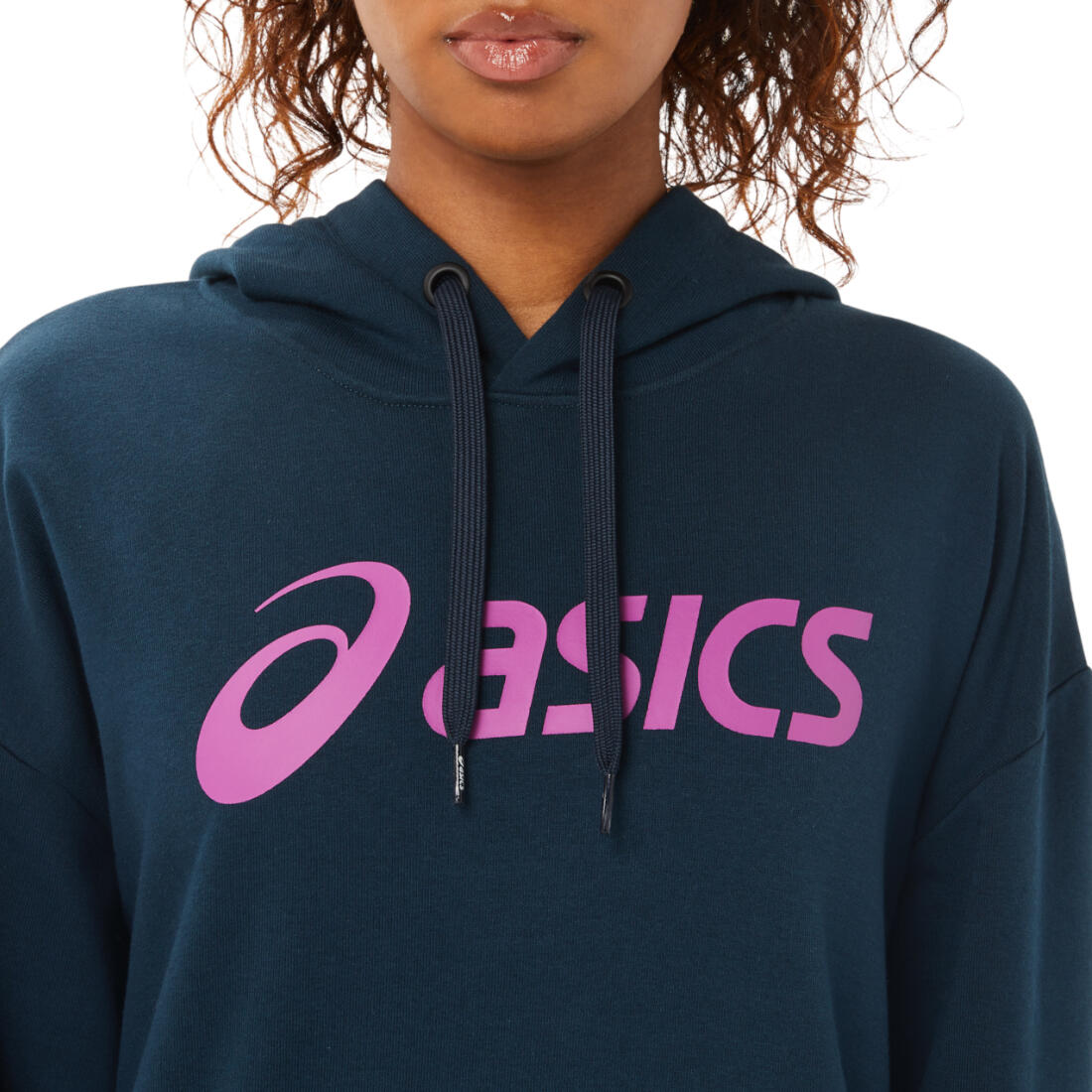 Sweatshirt desportiva para mulher Asics Big OTH Hoodie 4/4