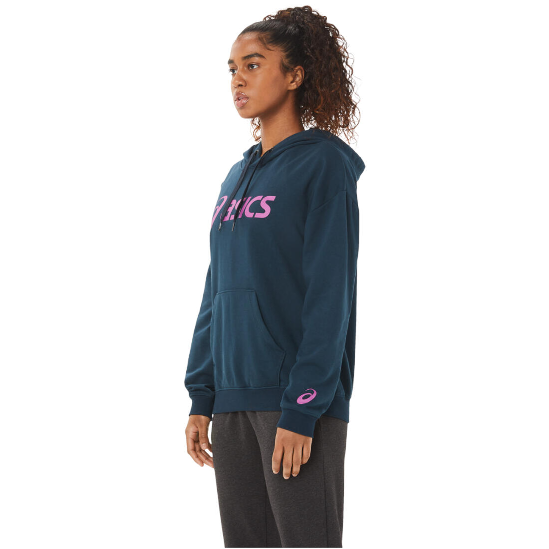 Sweatshirt desportiva para mulher Asics Big OTH Hoodie 2/4