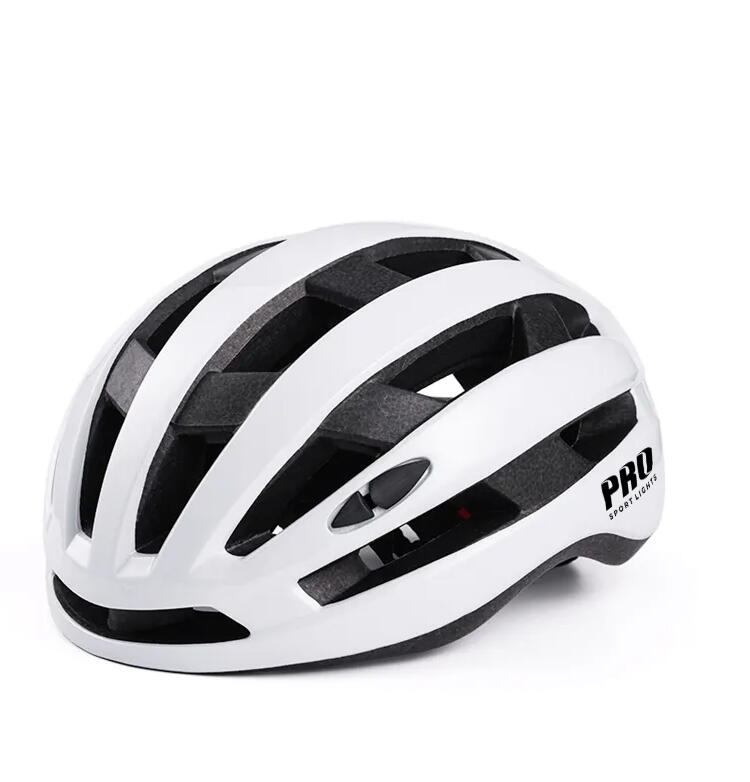 PRO SPORT LIGHTS Fietshelm Racefiets Wit Dames/Heren