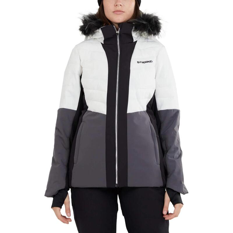 Geaca de schi Salina Padded Jacket - negru femei