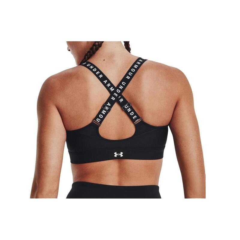 Stanik fitness cardio Under Armour Infinity High Bra Zip