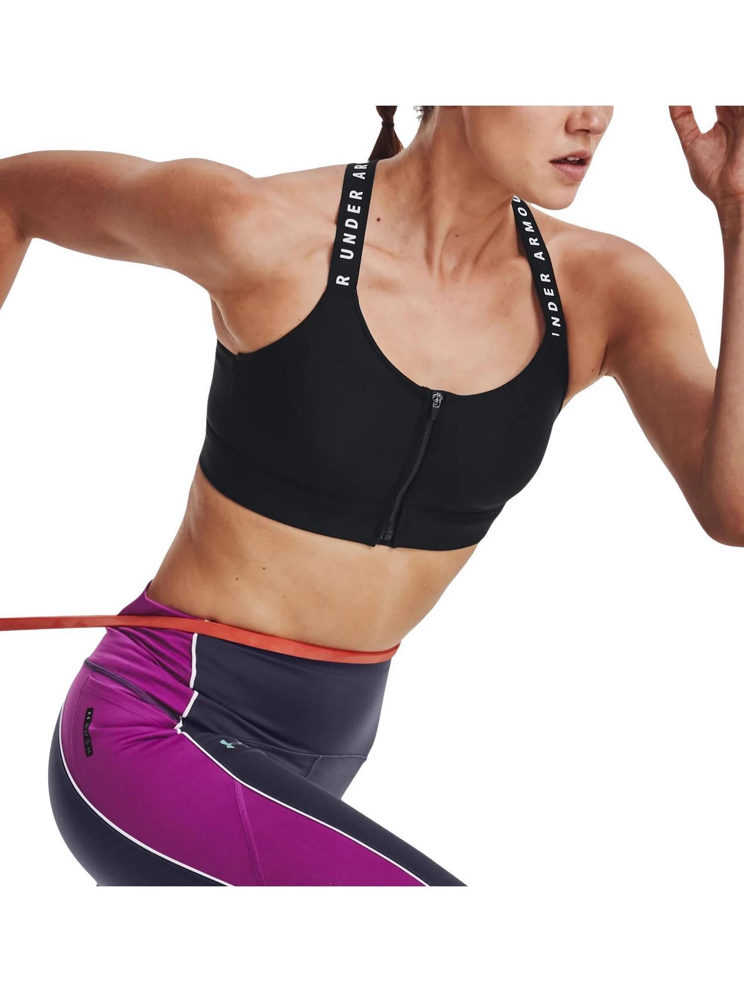 Sutiã Fitness Cardio Under Armour Infinity High Zip 3/7