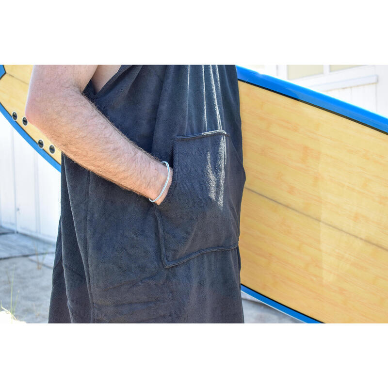 Poncho surf microfibre sans manches