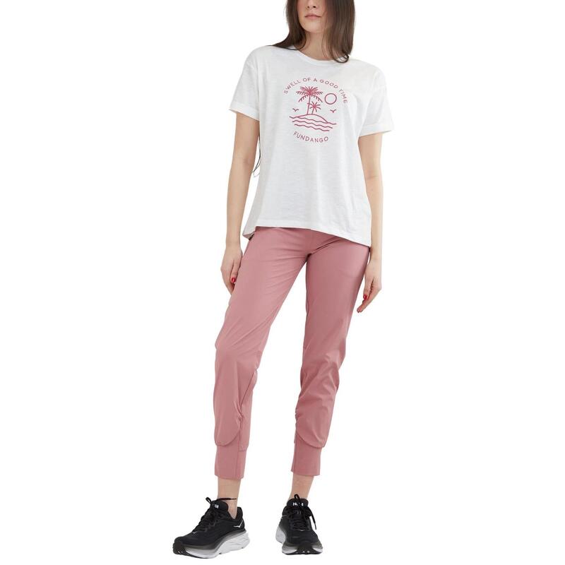 Pantaloni de drumetie Sabana Active Pants - magenta femei