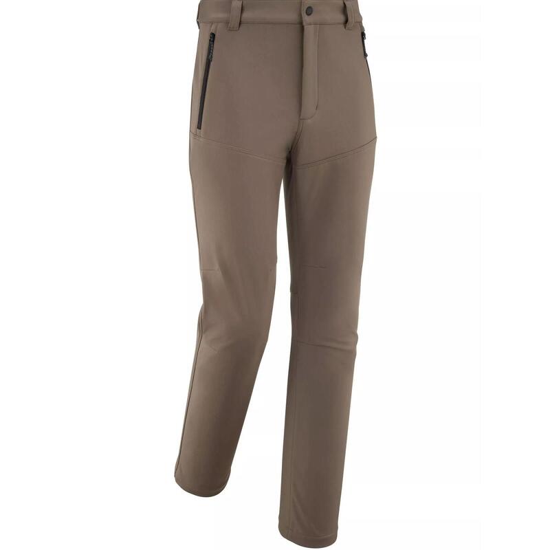 Pantaloni de drumetie Access Softshell Pants M - maro barbati