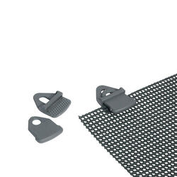 Set de 4 tapis sol Clip Auvent Bâche Tendeur Pince Support Camping