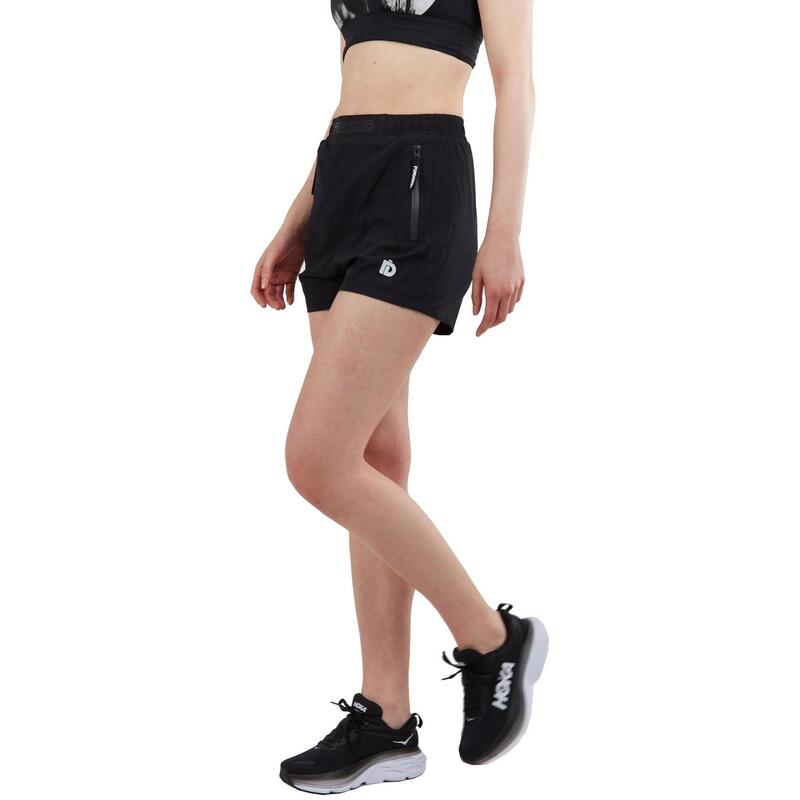 Karin Shorts női sport rövidnadrág - fekete