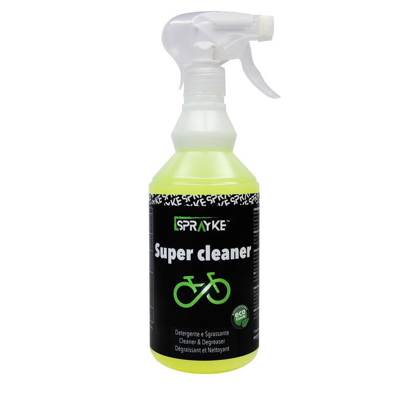 Sprayke Sprayke fiets super cleaner totaal ontvetter spray 750ml