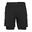 Mentula férfi sport rövidnadrág - fekete