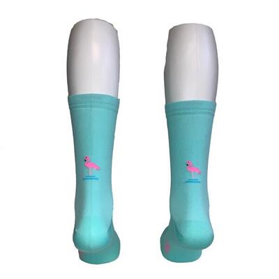 Hingly wielrensokken flamingo