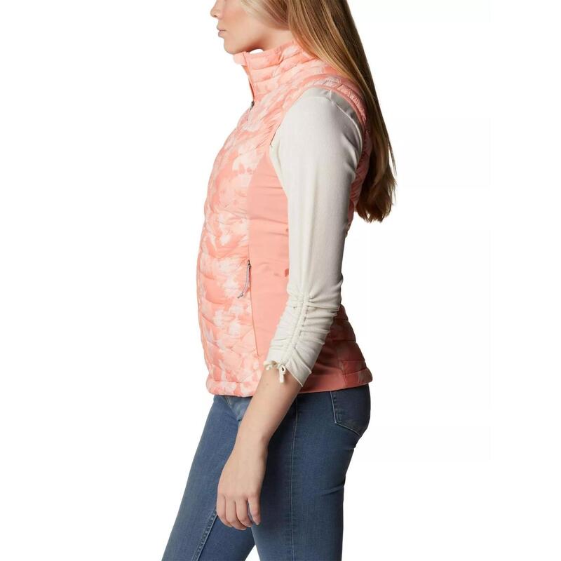 Powder Pass Vest női mellény - rózsaszín