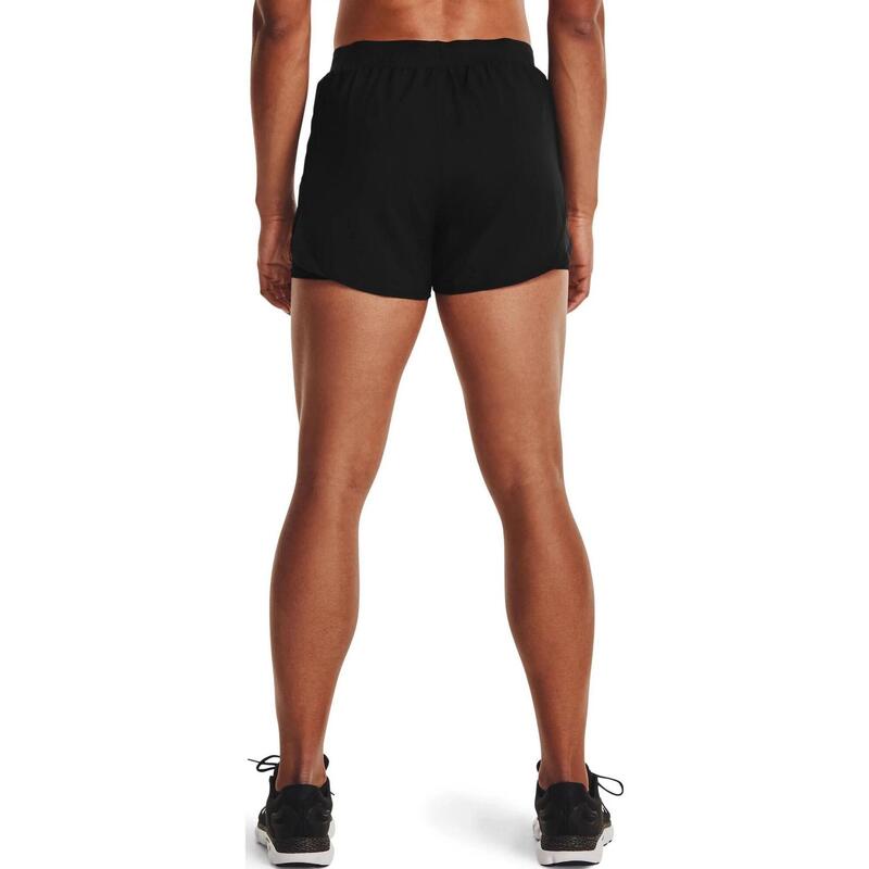 Pantaloni scurti Ua Fly By 2.0 2N1 Short - negru femei