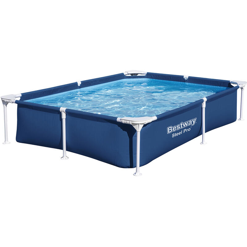 Stahlpro Schwimmbad 221x150x43 cm