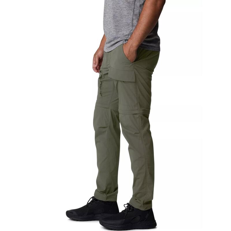 Pantaloni de drumetie Maxtrail Lite Convertible Pant - verde barbati