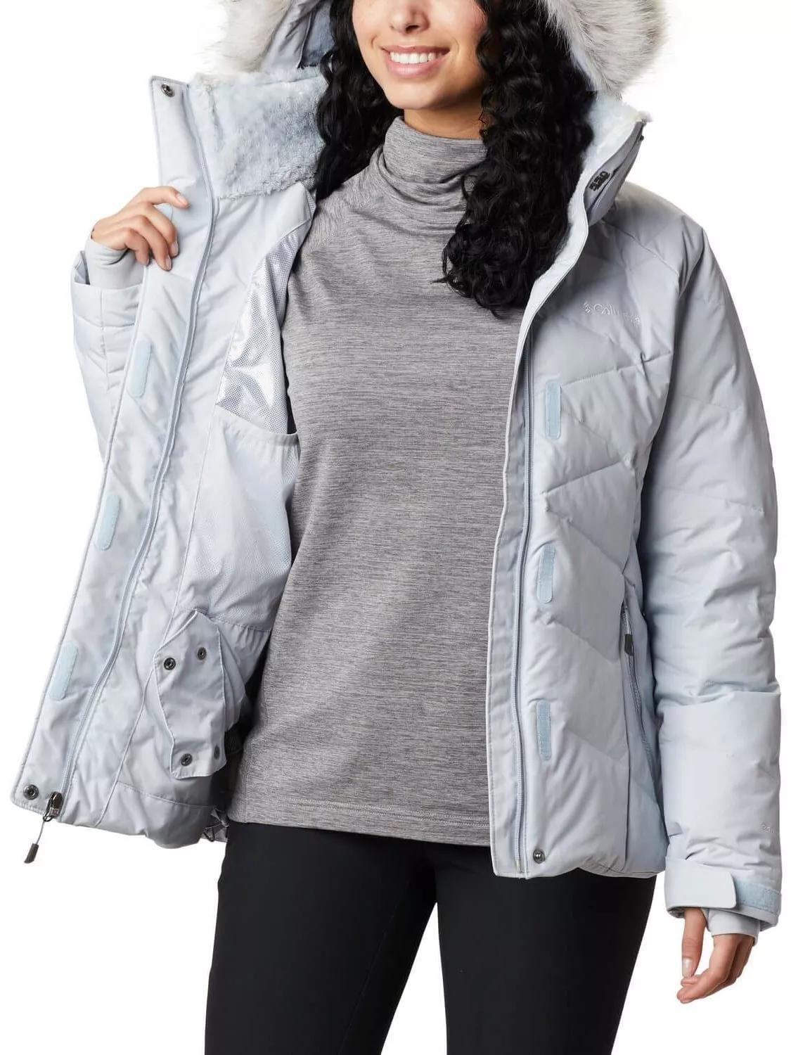 Wintermantel Lay D Down II Jacket Damen - grau 4/7
