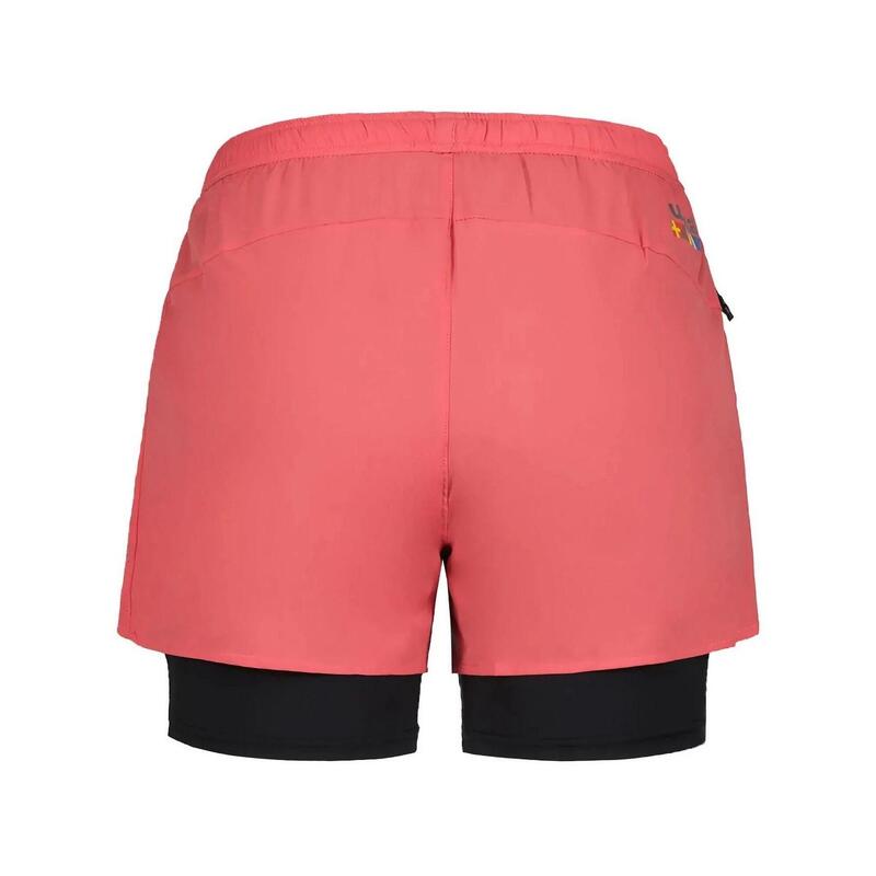 Pantaloni scurti pentru sport Mahala - roz femei