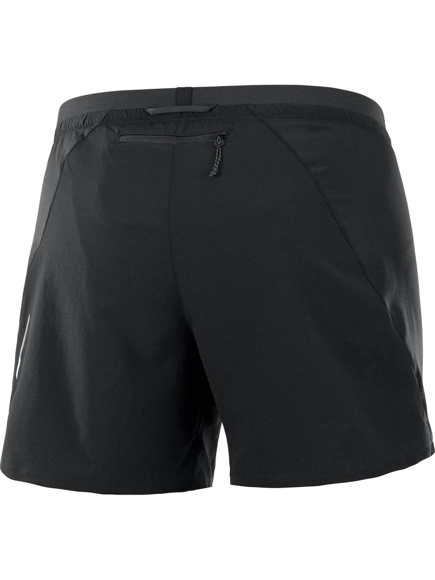 Short Salomon Cross Run 5in Noir Femme 6/7