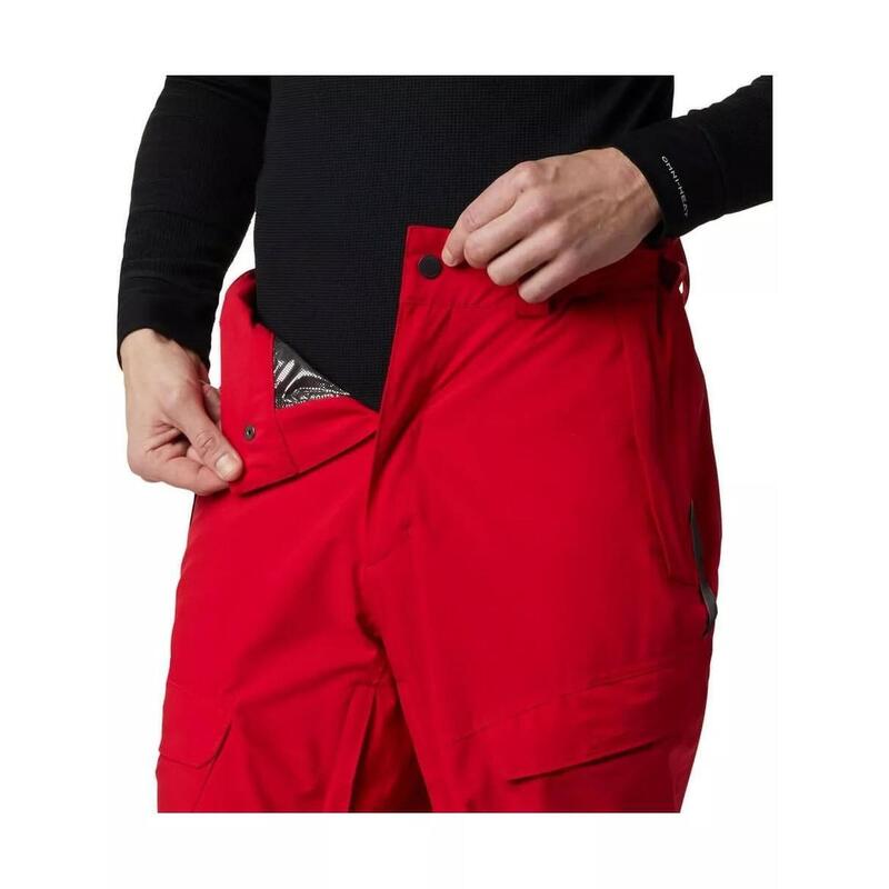 Pantaloni de schi Powder Stash Pant - rosu barbati