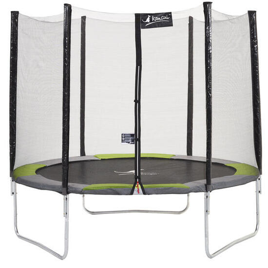 YZI 300 Trampolin grün/grau