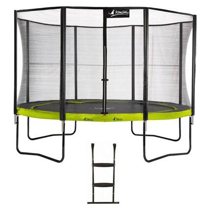Punchi Green 360 Trampolin + Leiter