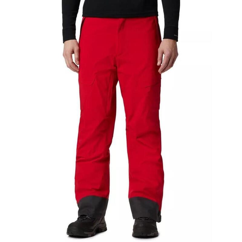 Pantaloni de schi Powder Stash Pant - rosu barbati