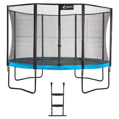 Punchi Blue 360 Trampolin + Leiter