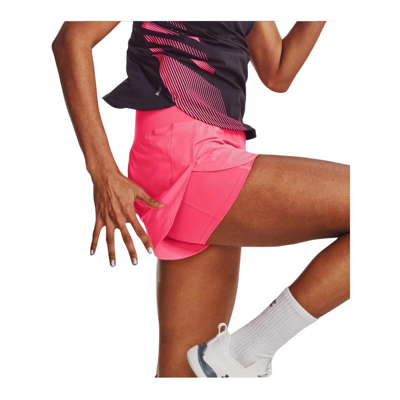 Pantaloni scurti pentru sport Flex Woven 2-In-1 Short - roz femei