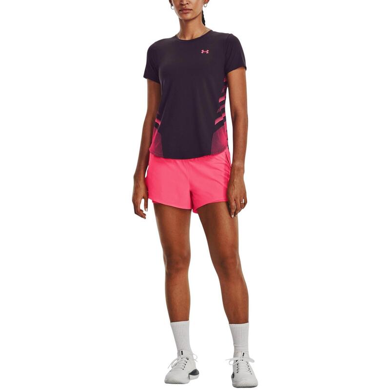 Flex Woven 2-In-1 Short női sport rövidnadrág - rózsaszín