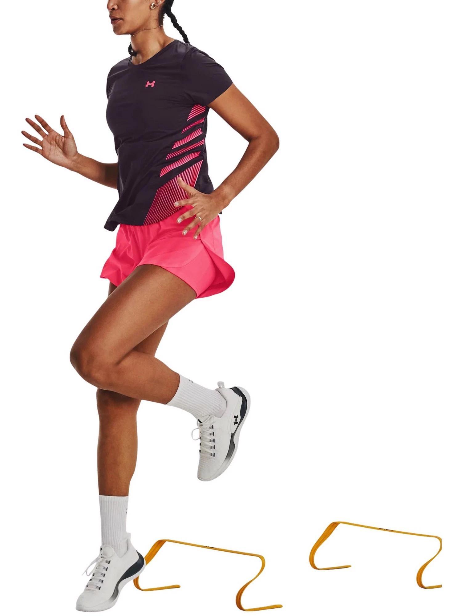 Pantalon corto para mujer Under armour Flex en color rosa 6/7