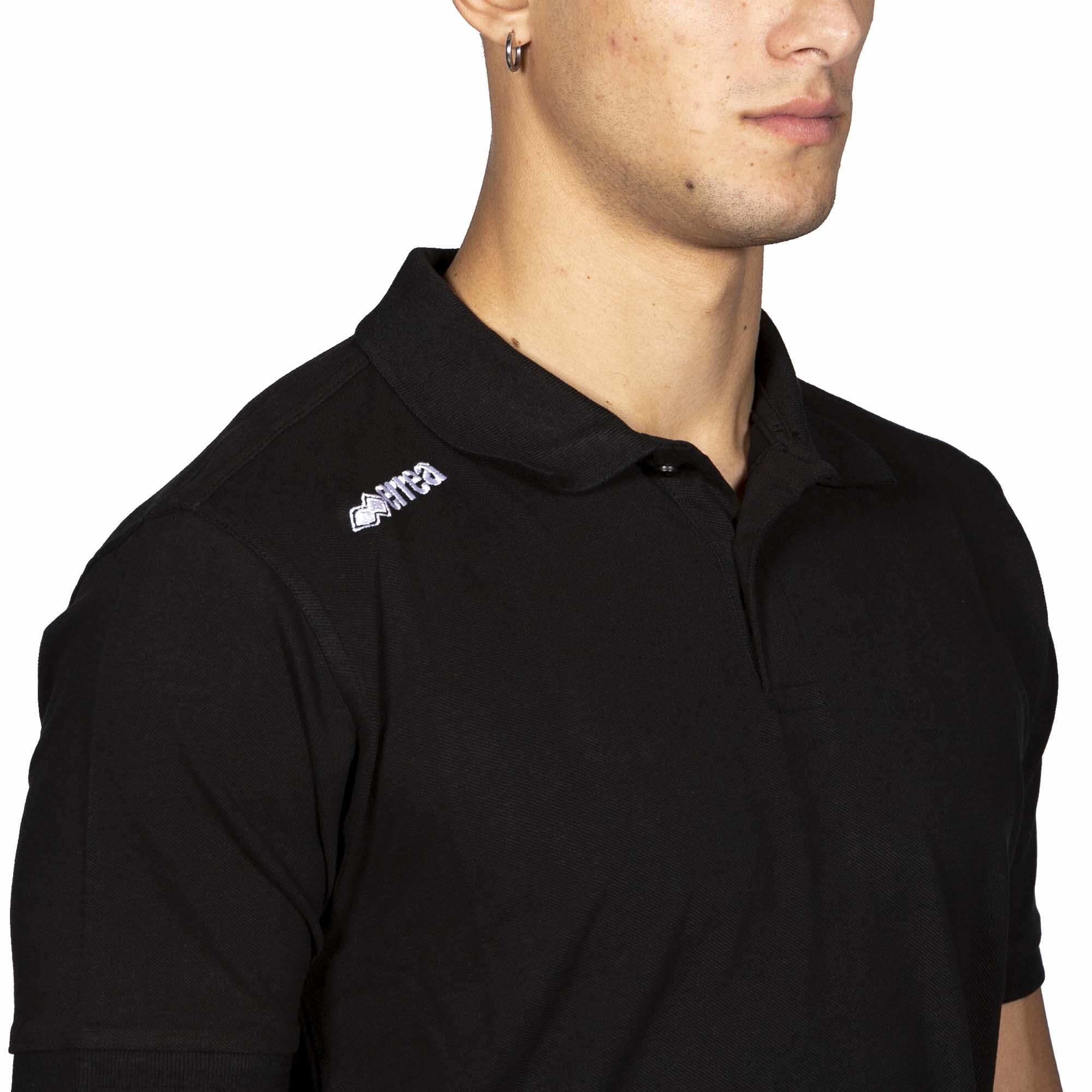Polo  Errea Team Colour 2012 Ad Mc Nero  Adulto 4/4