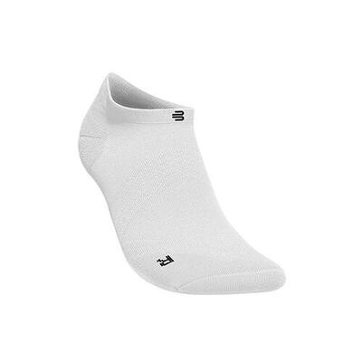 Bauerfeind sports run ultralight compressie enkelsokken wit - vrouw