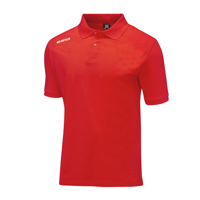 Polo Errea Team Couleur 2012 Ad Mc Rouge Adulte