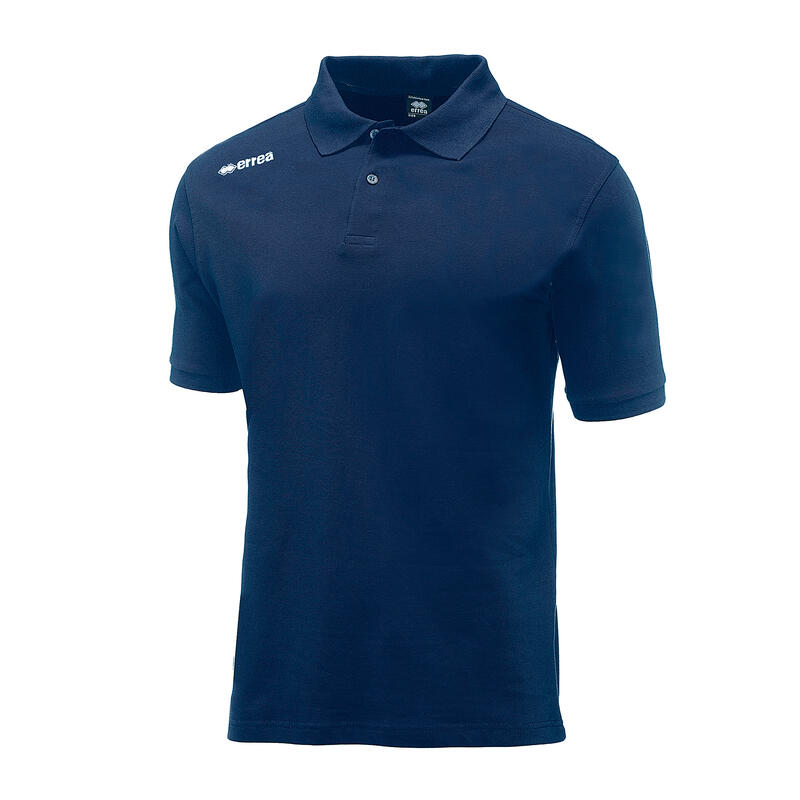 Polo Errea Team Couleur 2012 Jr Mc Bleu Enfant