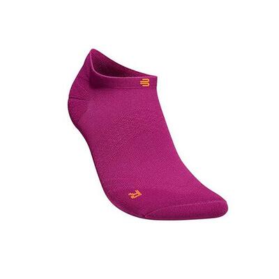 Bauerfeind sports run ultralight compressie enkelsokken roze - vrouw