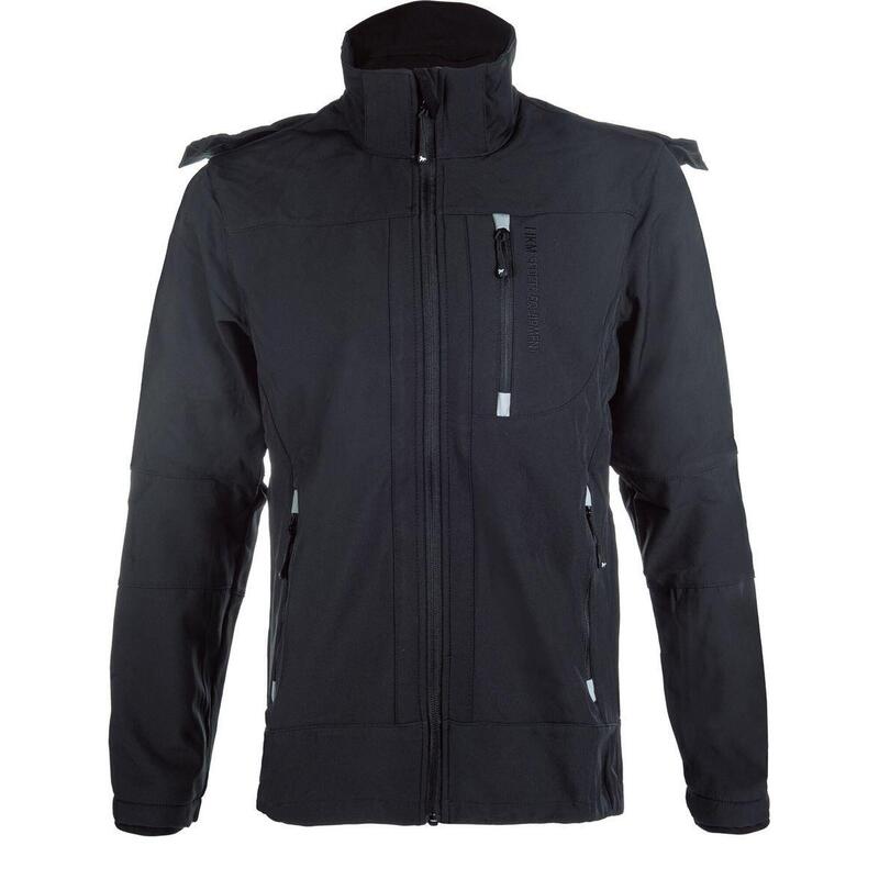 Herren Softshelljacke Sport schwarz