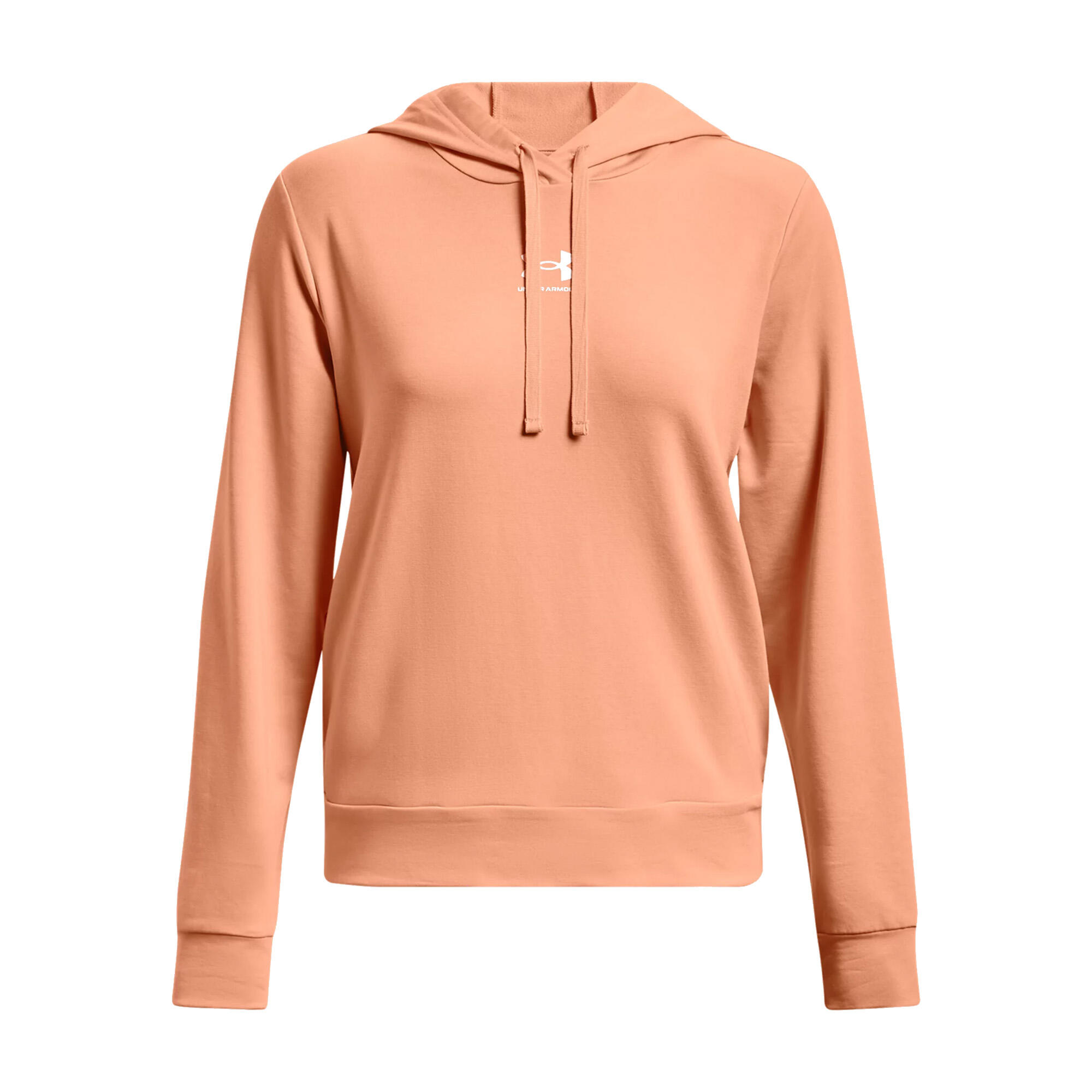 Under Armour - Under Armour Rival Terry Hoodie Sweatshirt D'Entraînement Pour Femmes - Sweat-shirt - Orange - 48 Xl - Decathlon