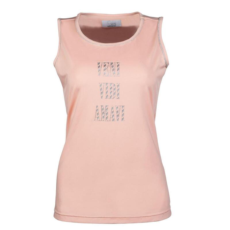 Damen Top Mondiale apricot