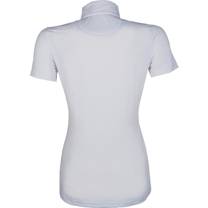 Damen Turniershirt Premium kurzarm weiß