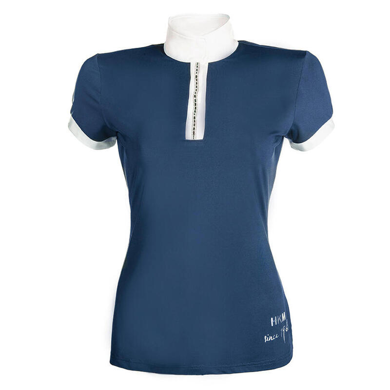 Damen Turniershirt Crystal dunkelblau