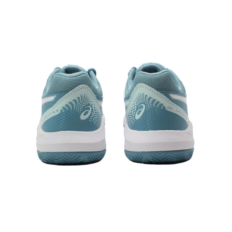 Tenis Y Padel Mujer - ASICS Gel Dedicate 8 W CLAY - GrisBlue/White