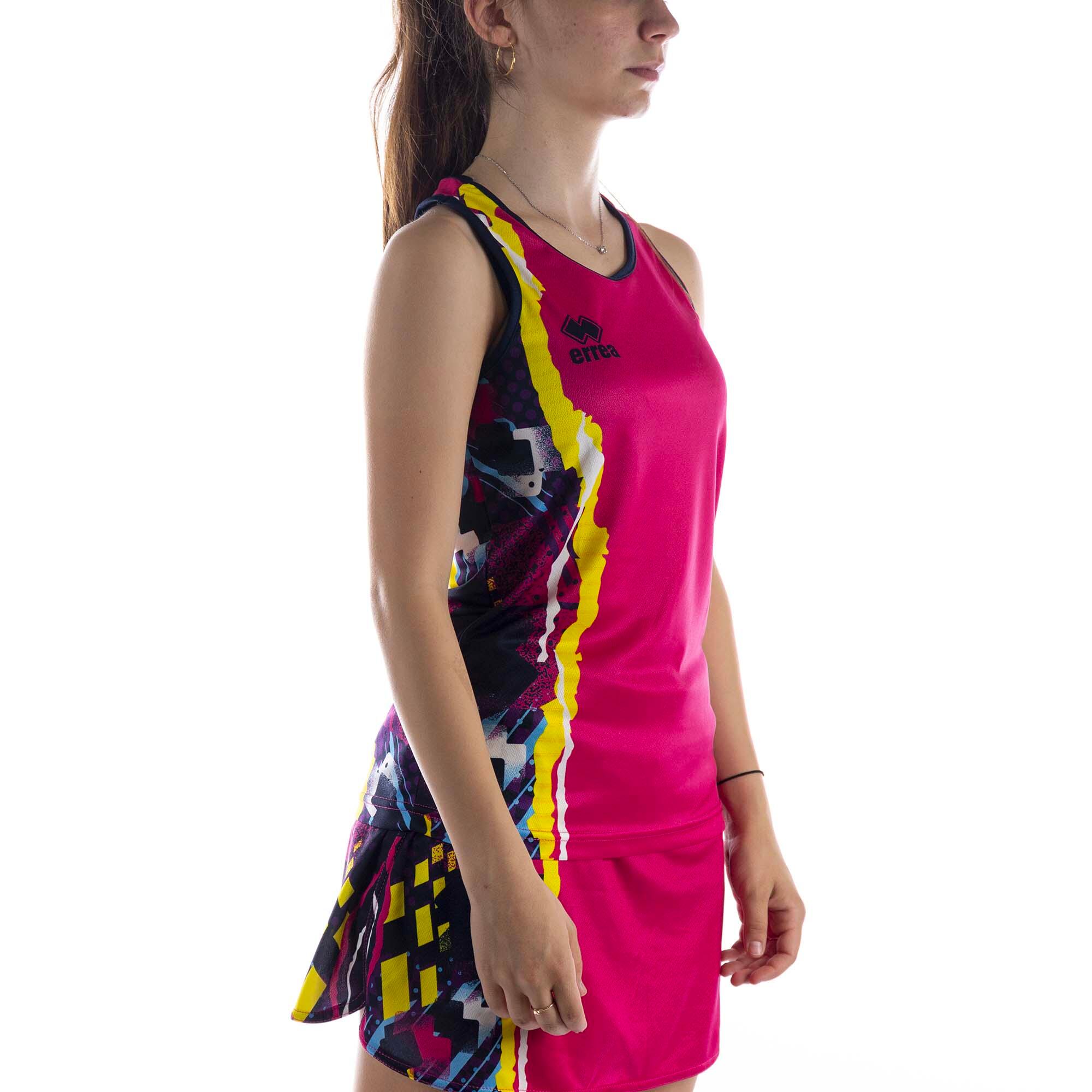Canotta Errea Pamela Padel Fuxia Donna 2/4