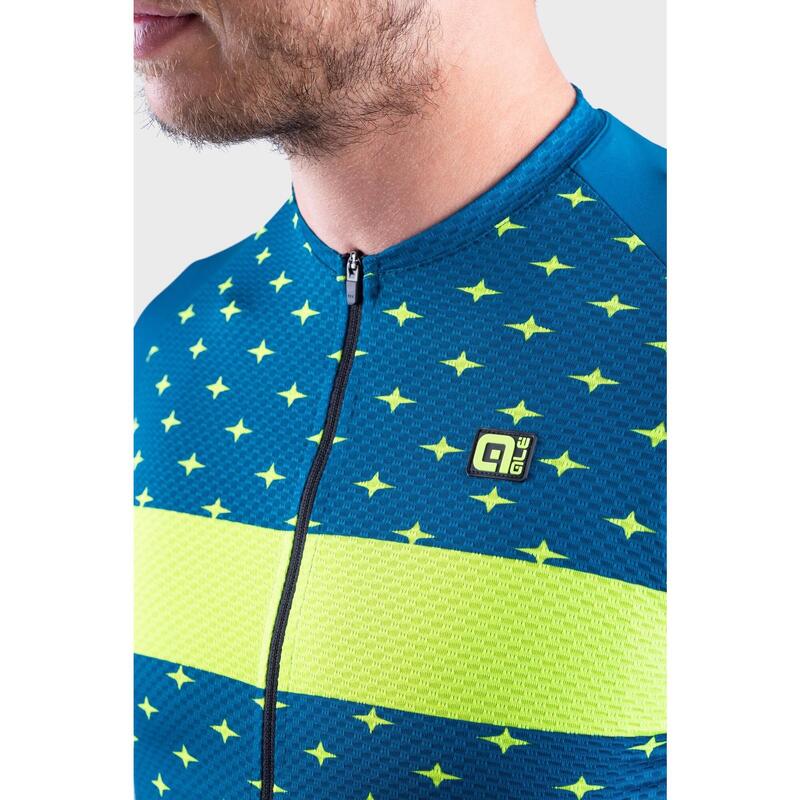 Camisa de ciclismo masculina Alé Stars