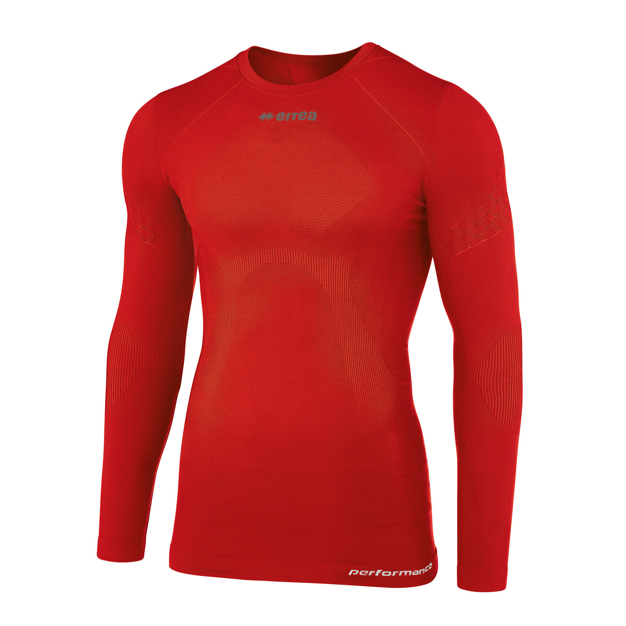 Errea - Chemise Thermique Errea Davor Ml Ad Rouge Adulte - Sous Pull - Rouge - 44 L - Decathlon