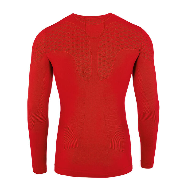 Camiseta Térmica Errea Davor Ml Ad Roja Adulto